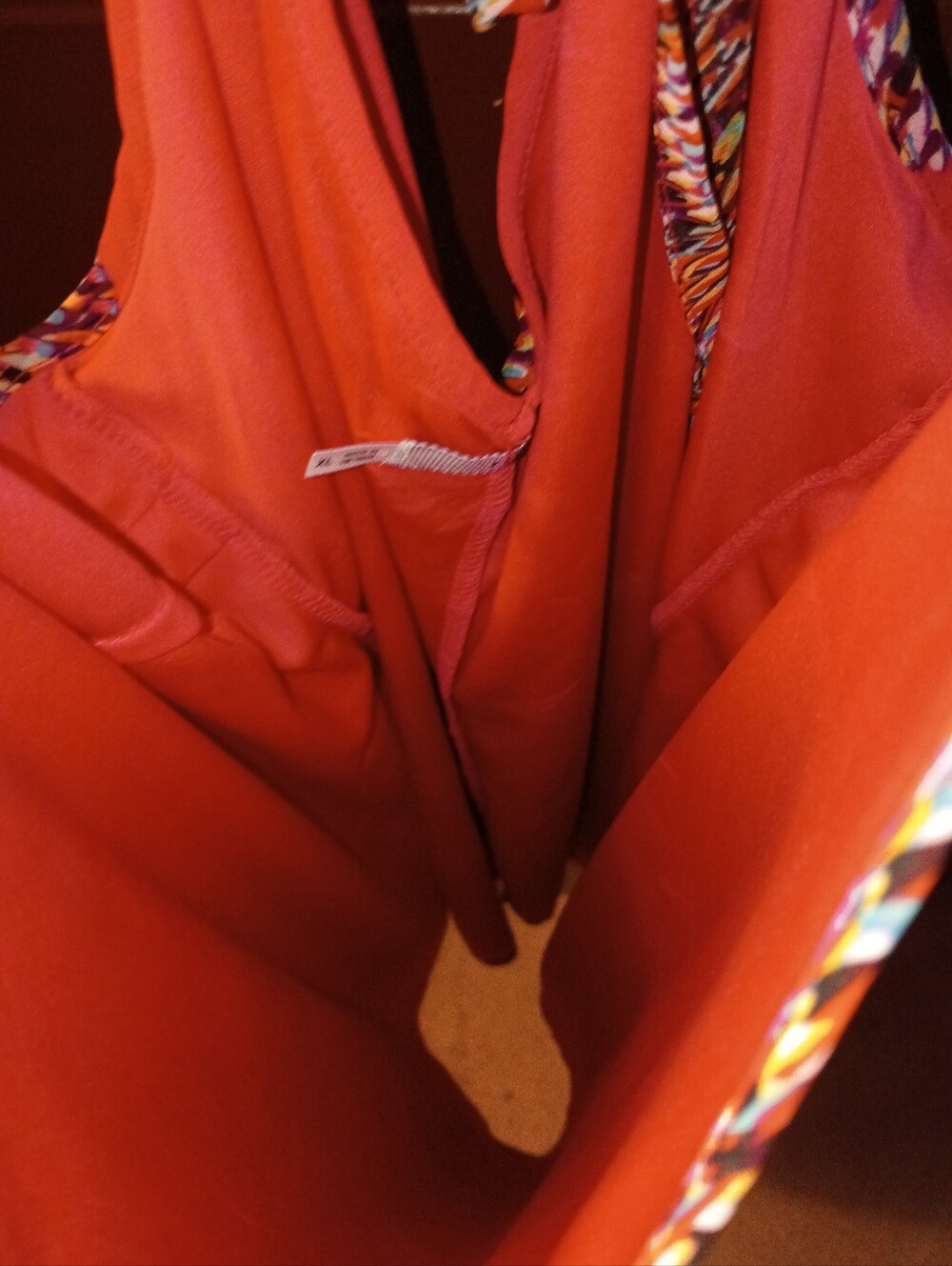 EUC Maurices Colorful Zigzag Print Summer Mini Dress XL - Picture 4 of 9